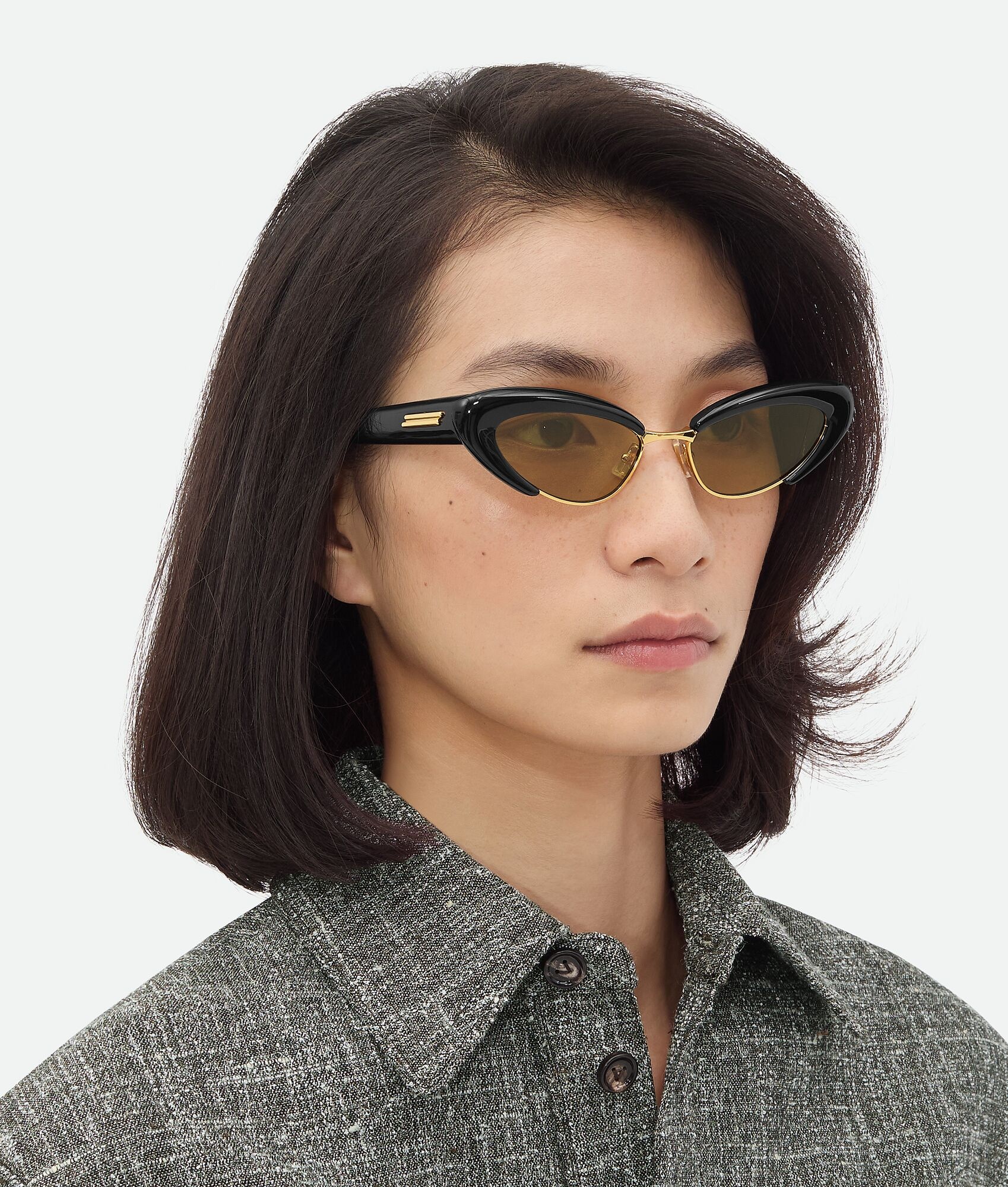 Angle Cat Eye Sunglasses - 2