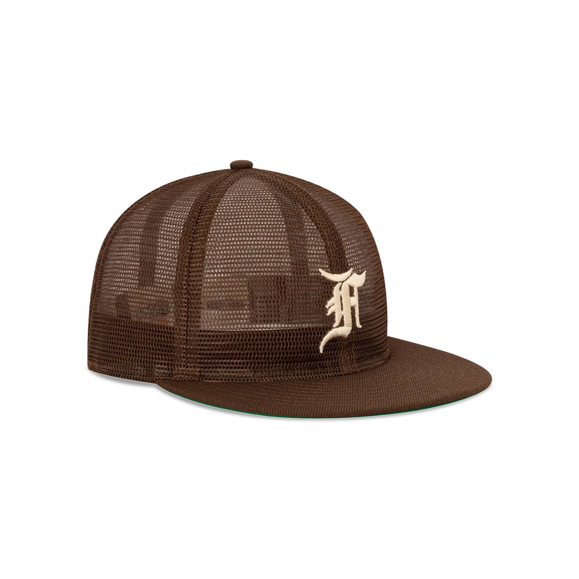 Fear of God Essentials 59Fifty F Mesh Hat 'Walnut' - 3