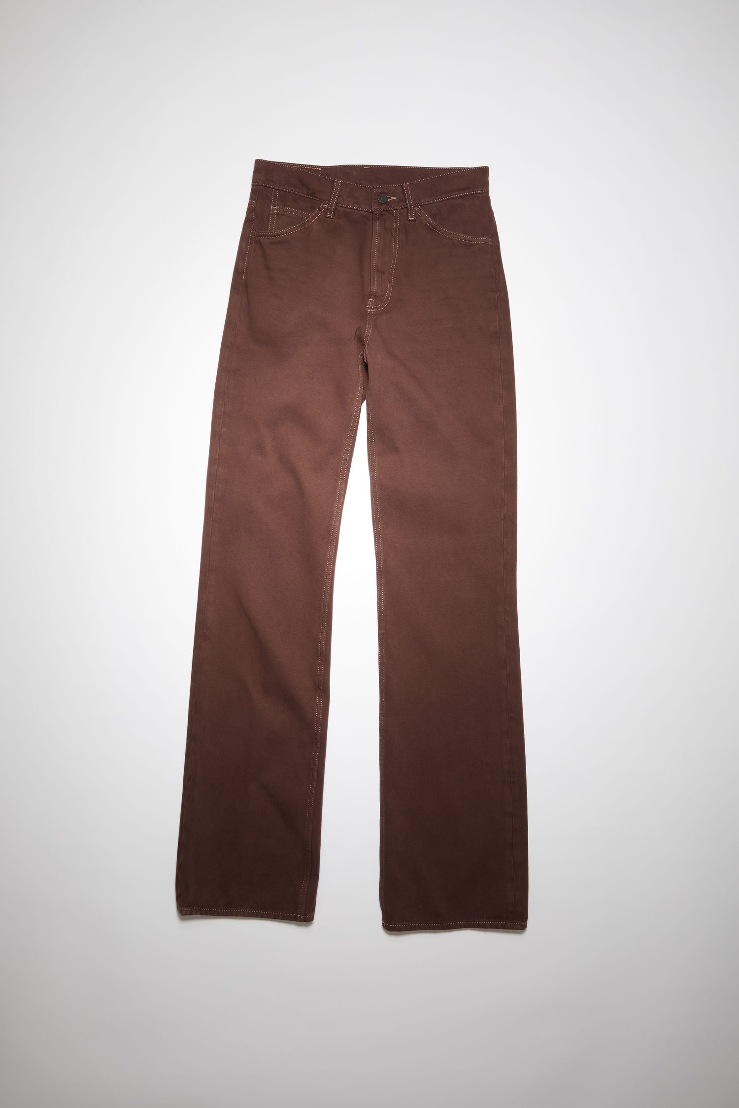 Bootcut fit jeans - Dark brown - 5