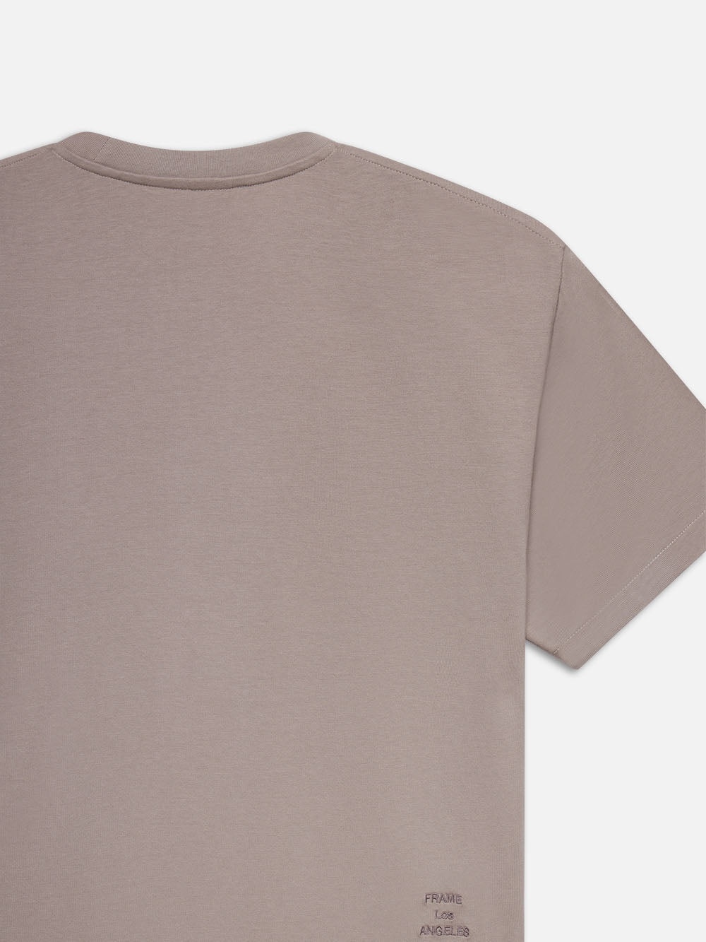 FRAME Logo Tee in Soft Lavender - 3