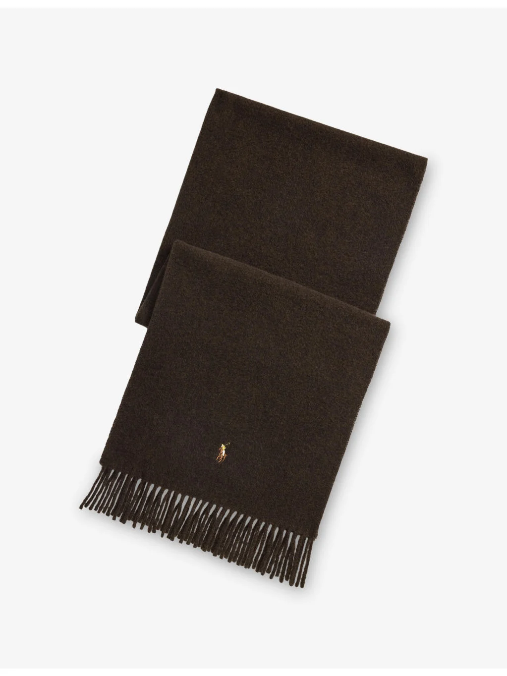 SIG Fringed Wool Scarf - 1