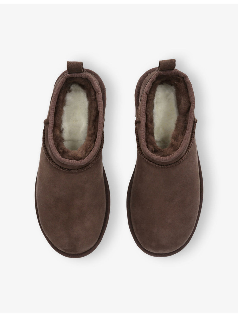 Classic Ultra Mini Suede Ankle Boots 2