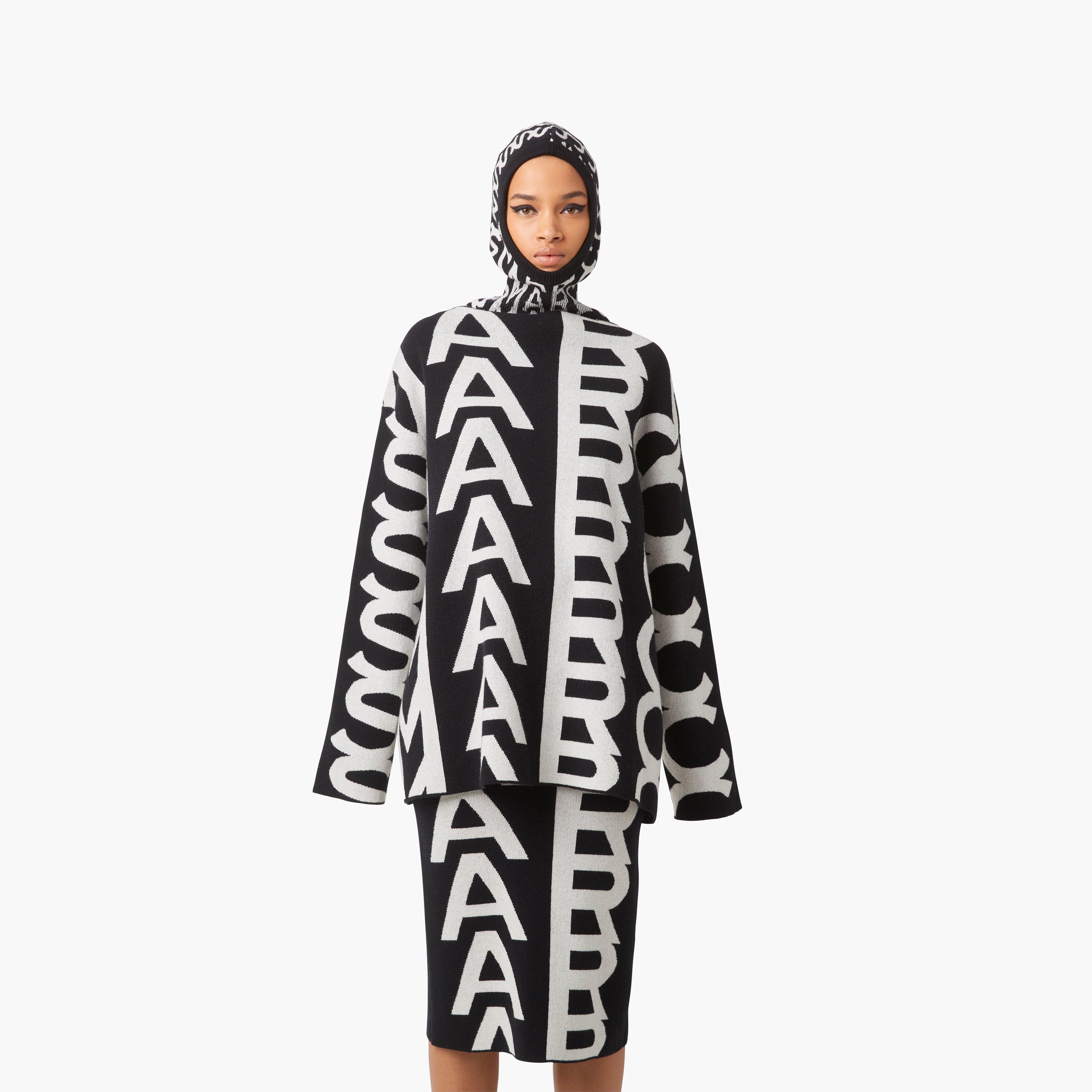 THE MONOGRAM OVERSIZED KNIT JUMPER - 4