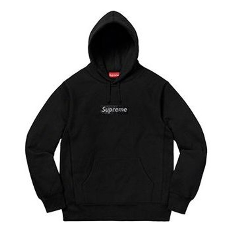 Supreme SS19 x Swarovski Box Hooded Sweatshirt BOGO SUP-SS19-960 - 1