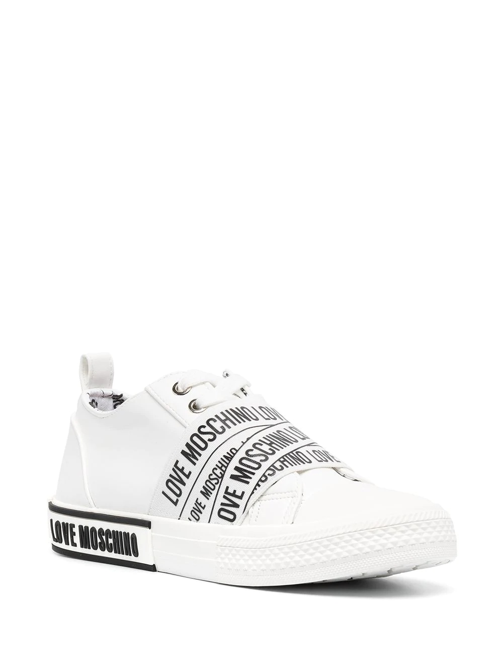 logo low-top sneakers - 2