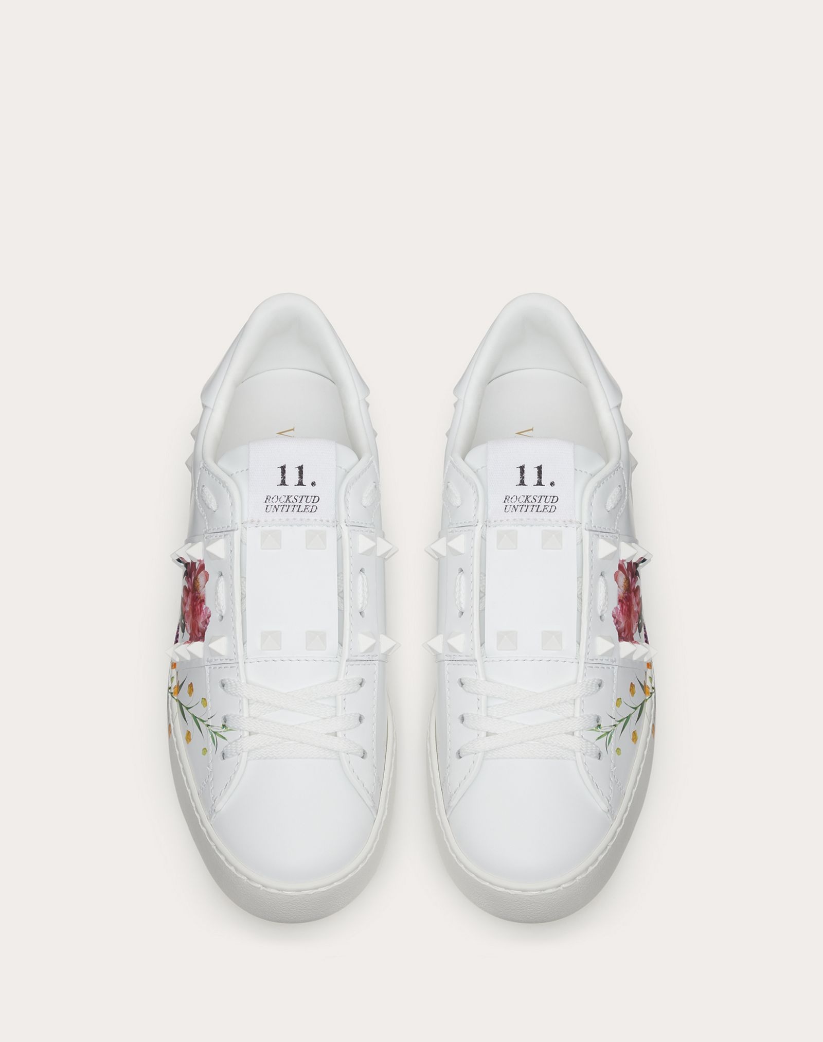 Rockstud Untitled Sneaker with Flowersity Print - 4