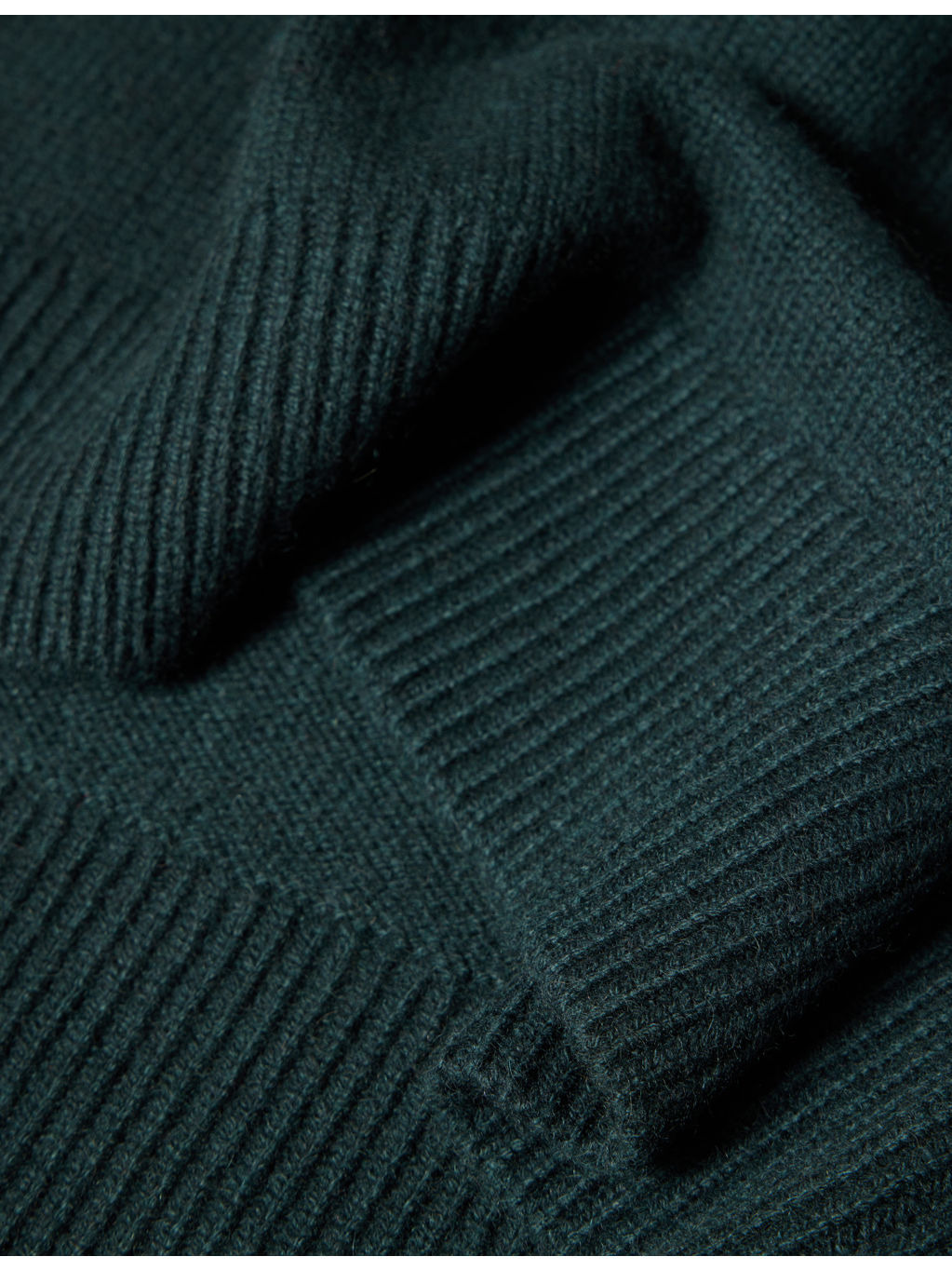 Cropped Crewneck Cashmere Jumper - 6