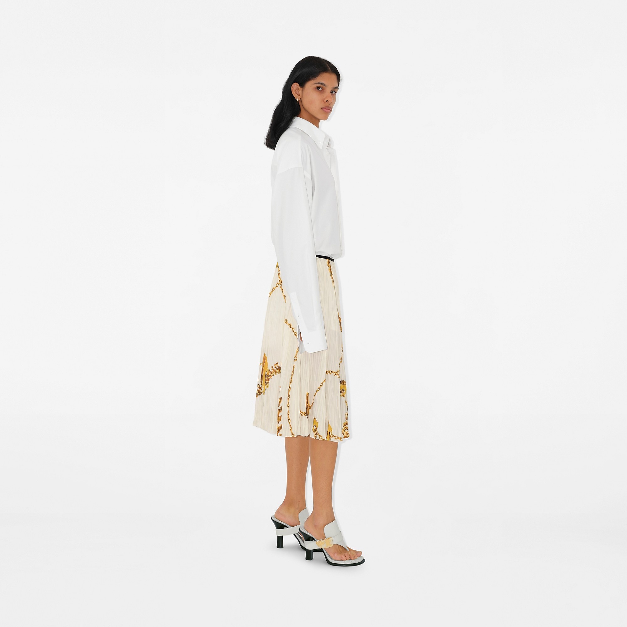Shield Hardware Jersey Skirt - 3