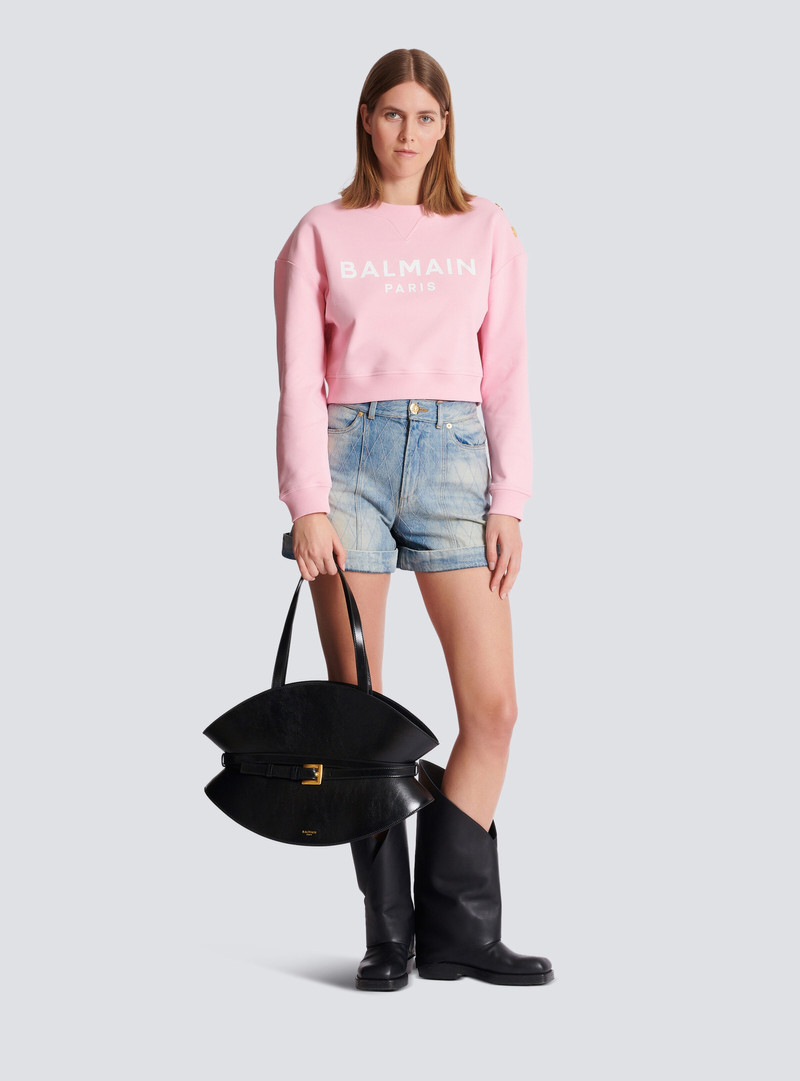 Balmain Printed Balmain Paris sweatshirt outlook