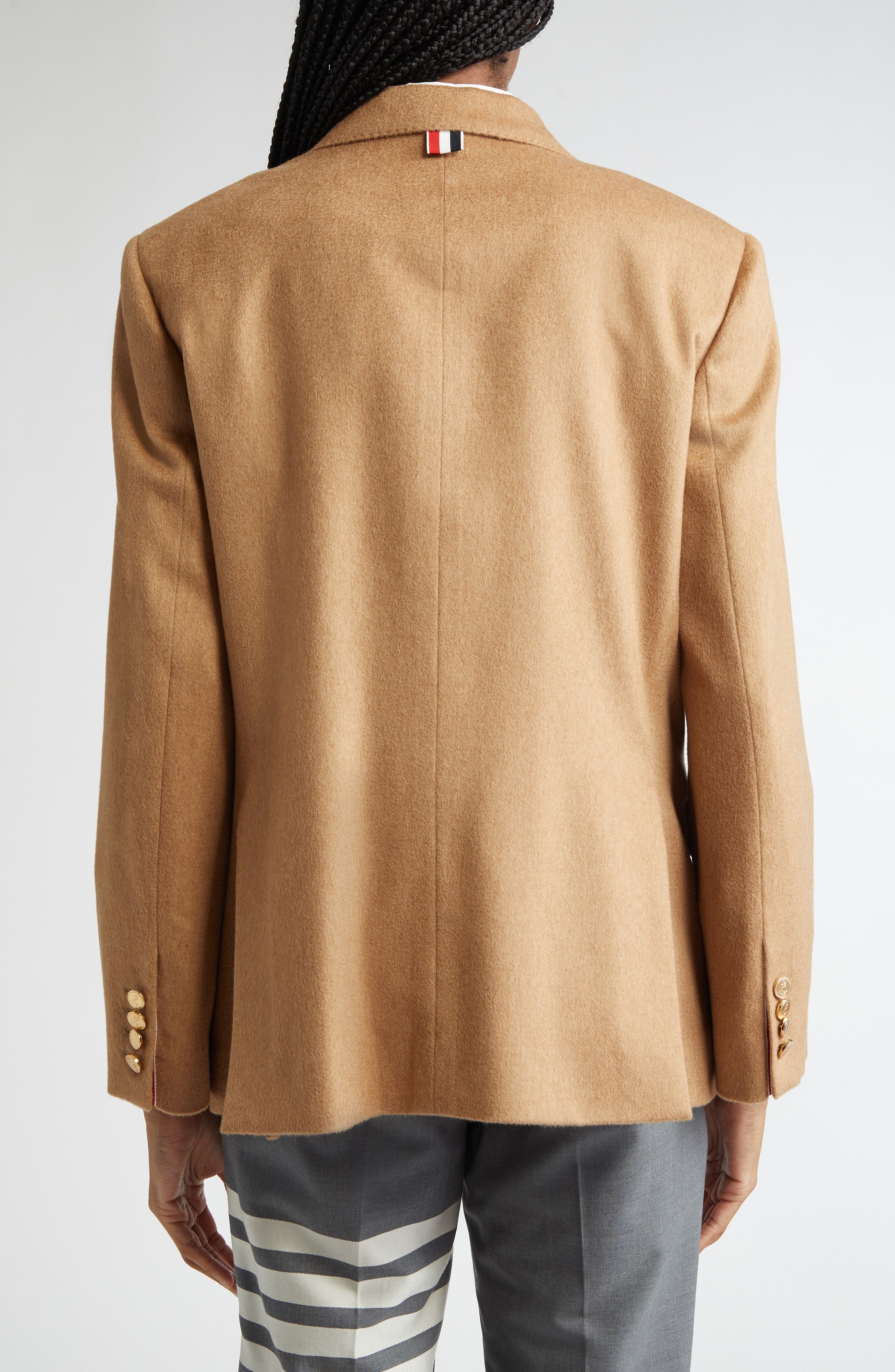 Thom Browne Classic Camel Hair Sport Coat at Nordstrom - 3