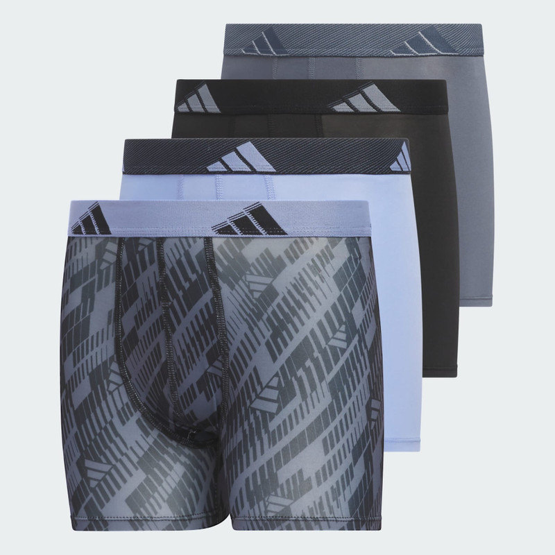 Youth Microfiber Graphic 4-Pack Boxer Briefs 1
