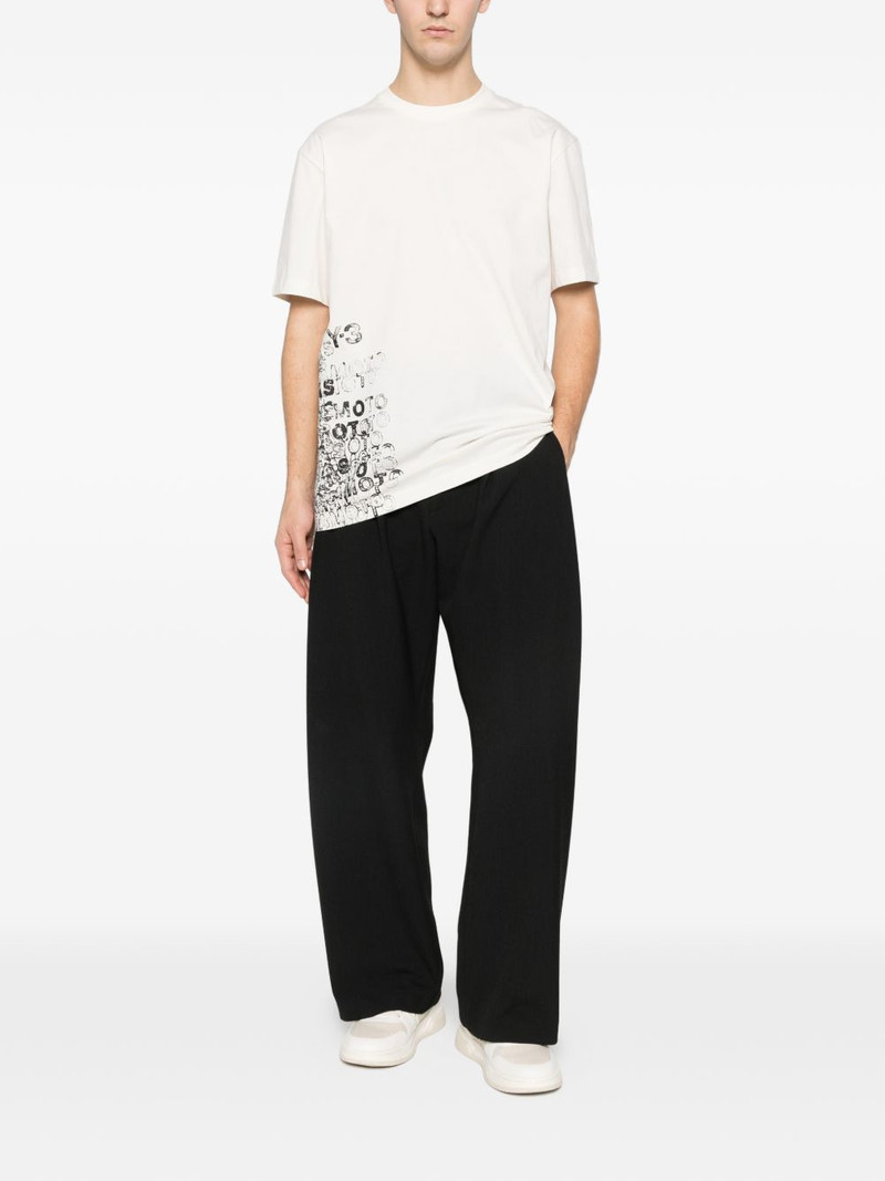 Y-3 print T-shirt outlook