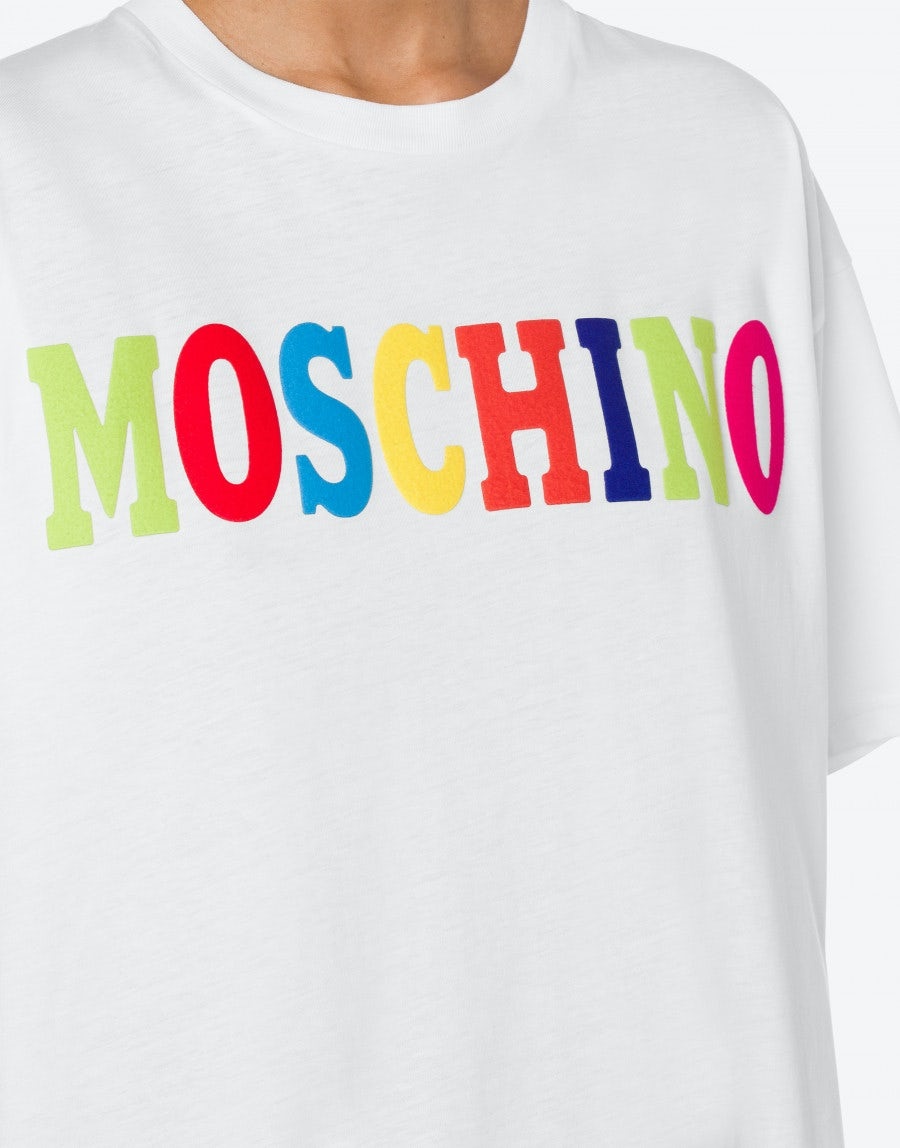 MULTICOLOR LOGO ORGANIC JERSEY T-SHIRT - 4