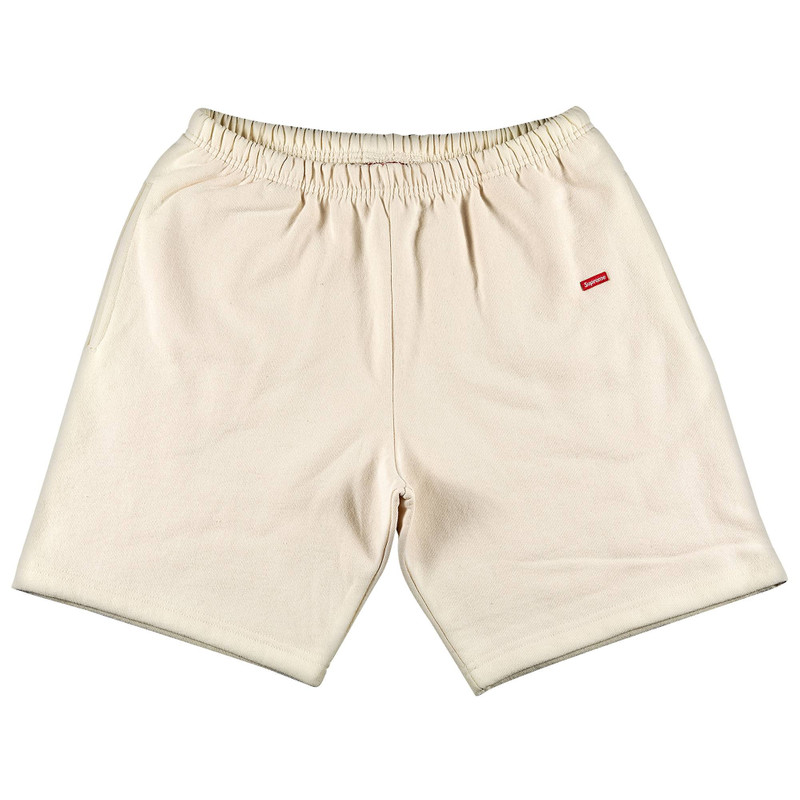 Supreme Small Box Sweatshort 'Natural' - 1