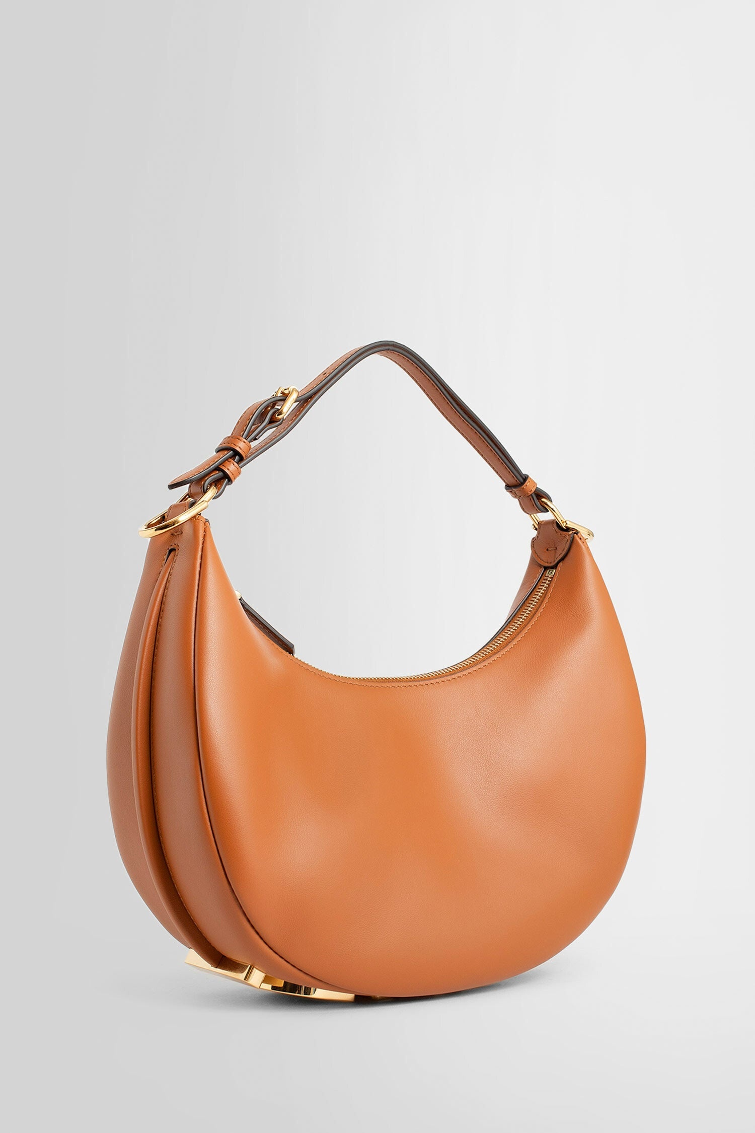 FENDI WOMAN BROWN SHOULDER BAGS - 2