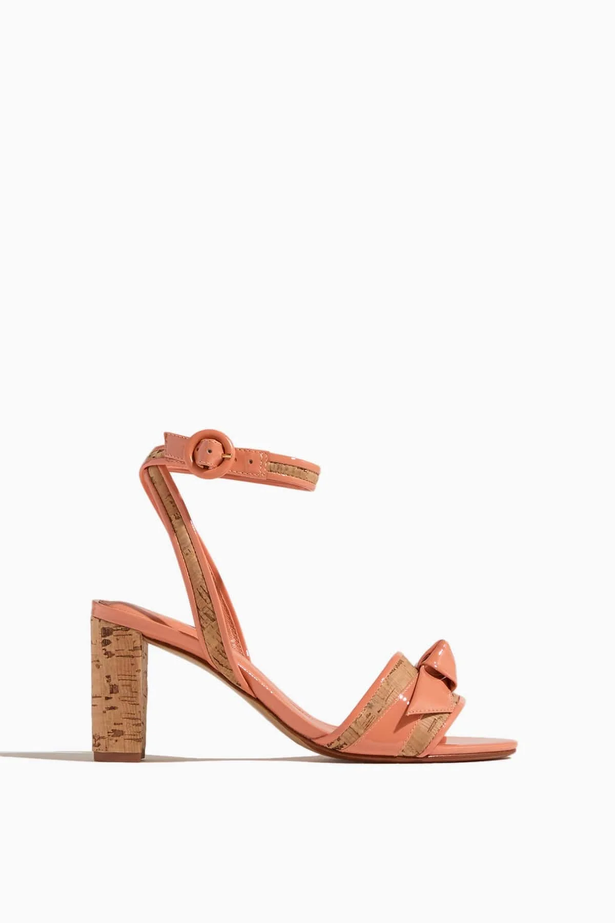 Clarita Cork 75 Heel in Coralisque - 1