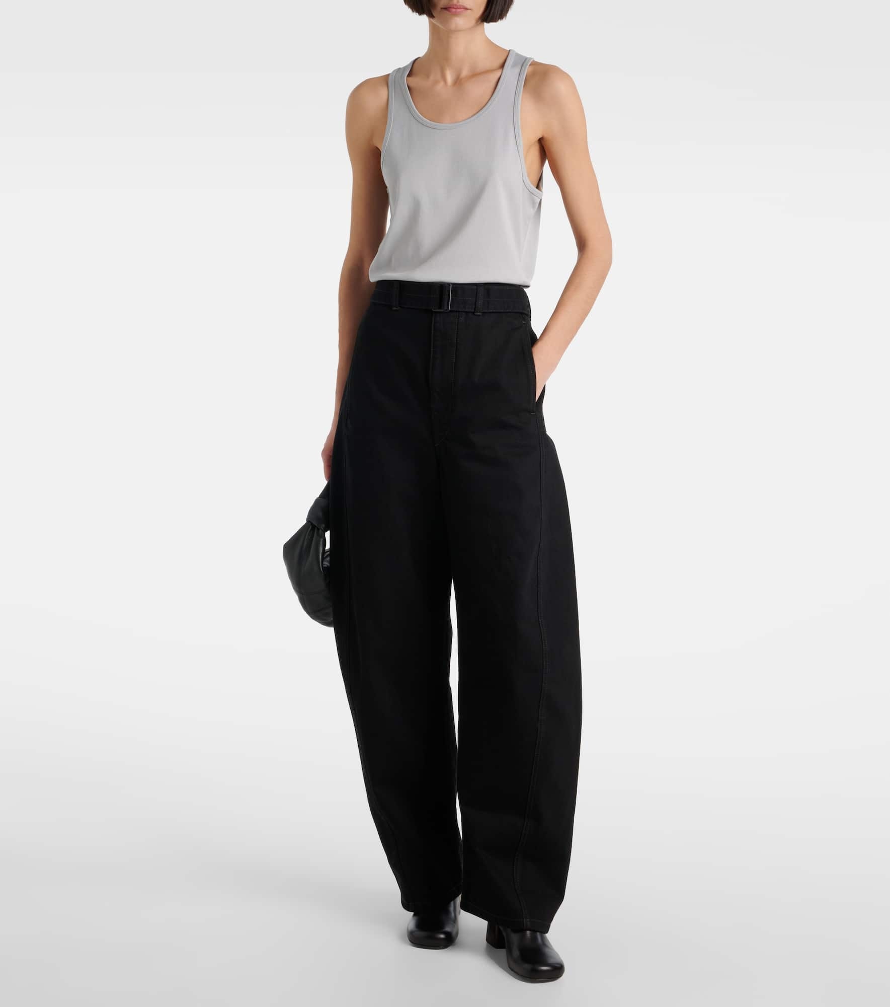 Cotton jersey tank top - 2