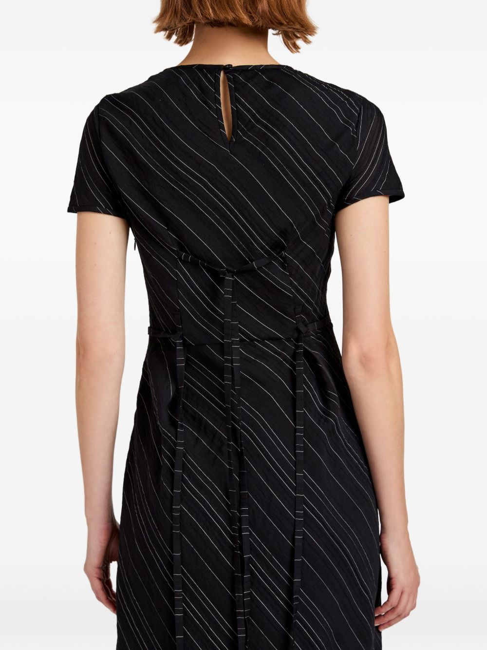 striped maxi dress - 5