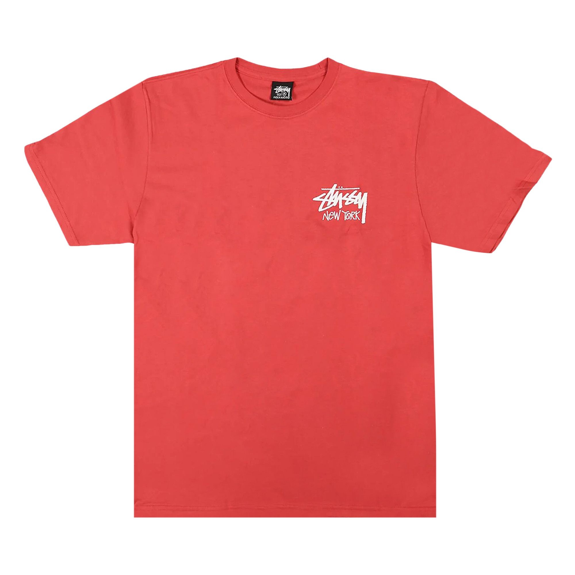 Stussy Stock New York Tee 'Pepper' - 1