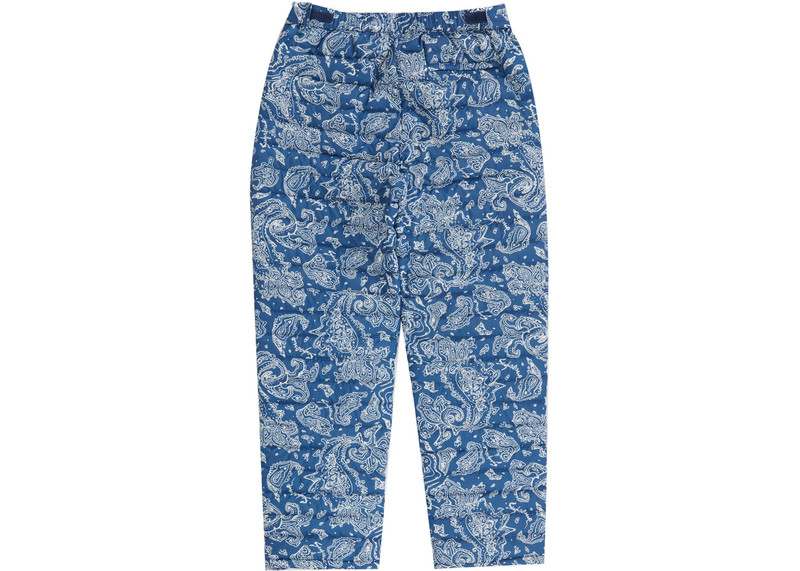 Supreme Supreme Micro Down Pant (FW22) Blue Paisley outlook