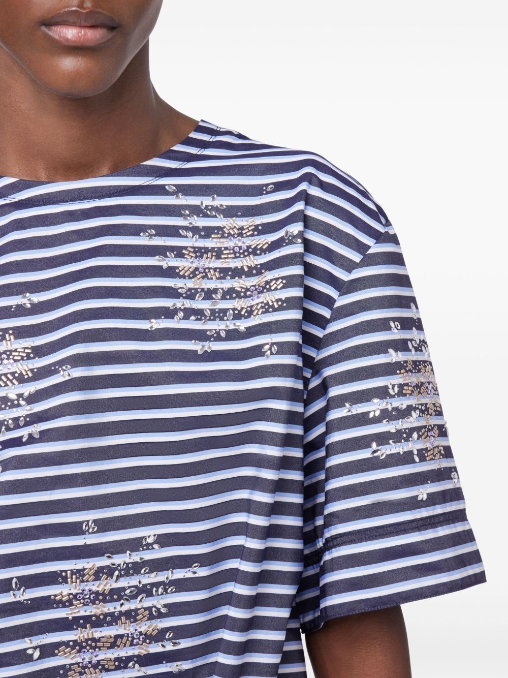 striped T-shirt - 5