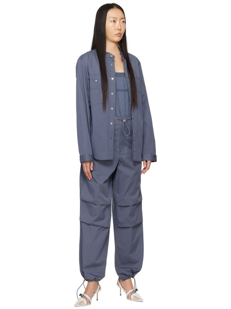 Dion Lee Blue Rivet Denim Jacket outlook
