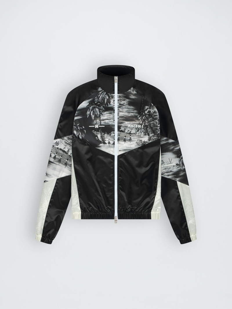 HAWAIIAN PRINT TRACK JACKET 1