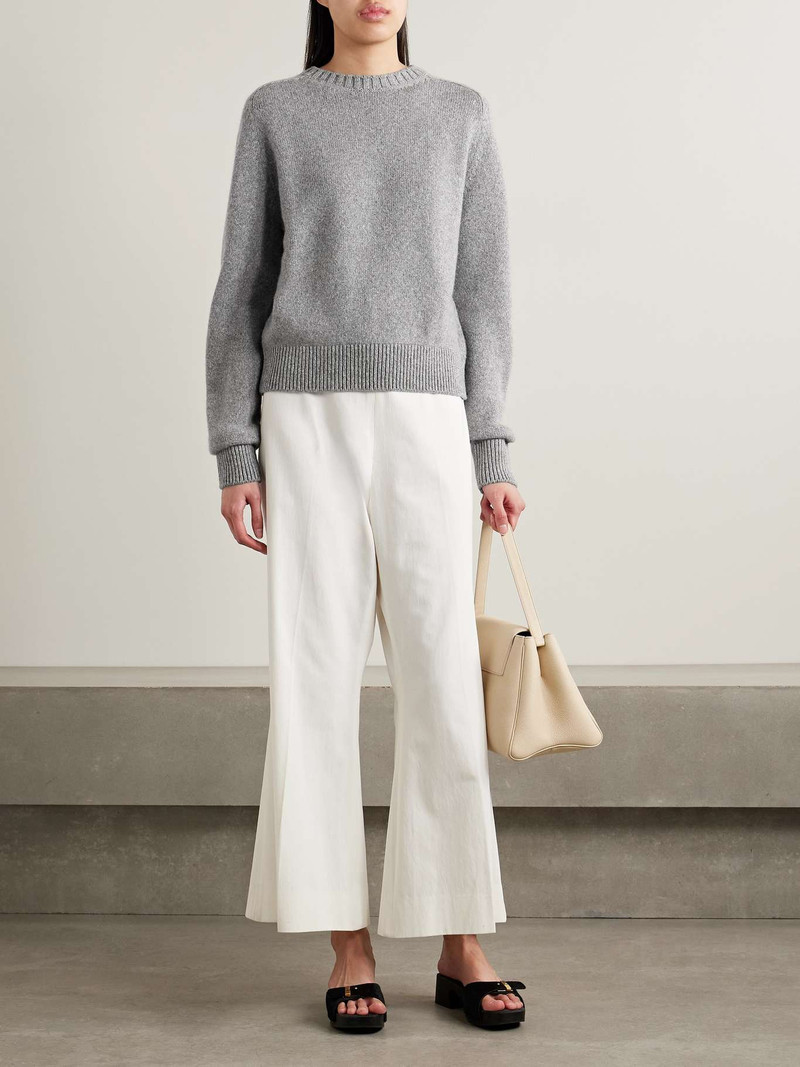 KHAITE Nera cashmere sweater Gray outlook