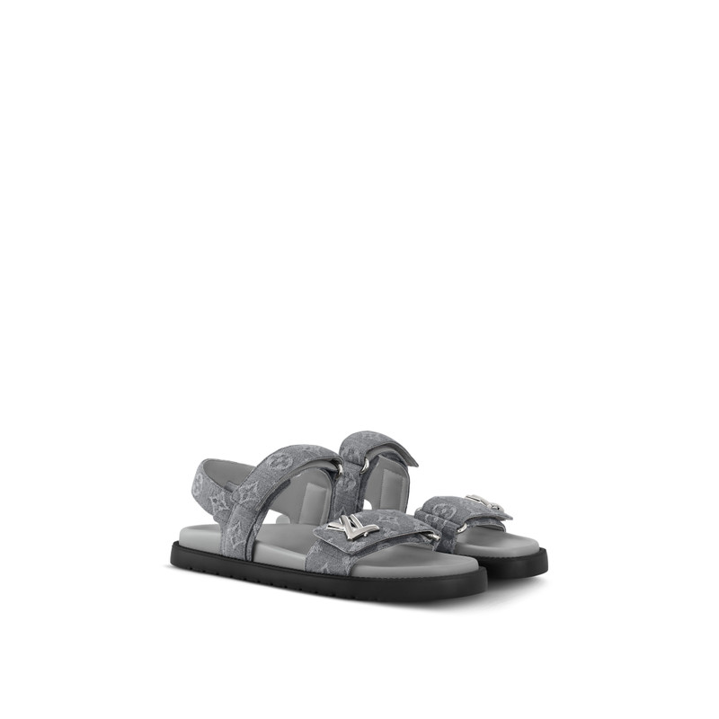 LV Sunset Flat Comfort Sandal 1