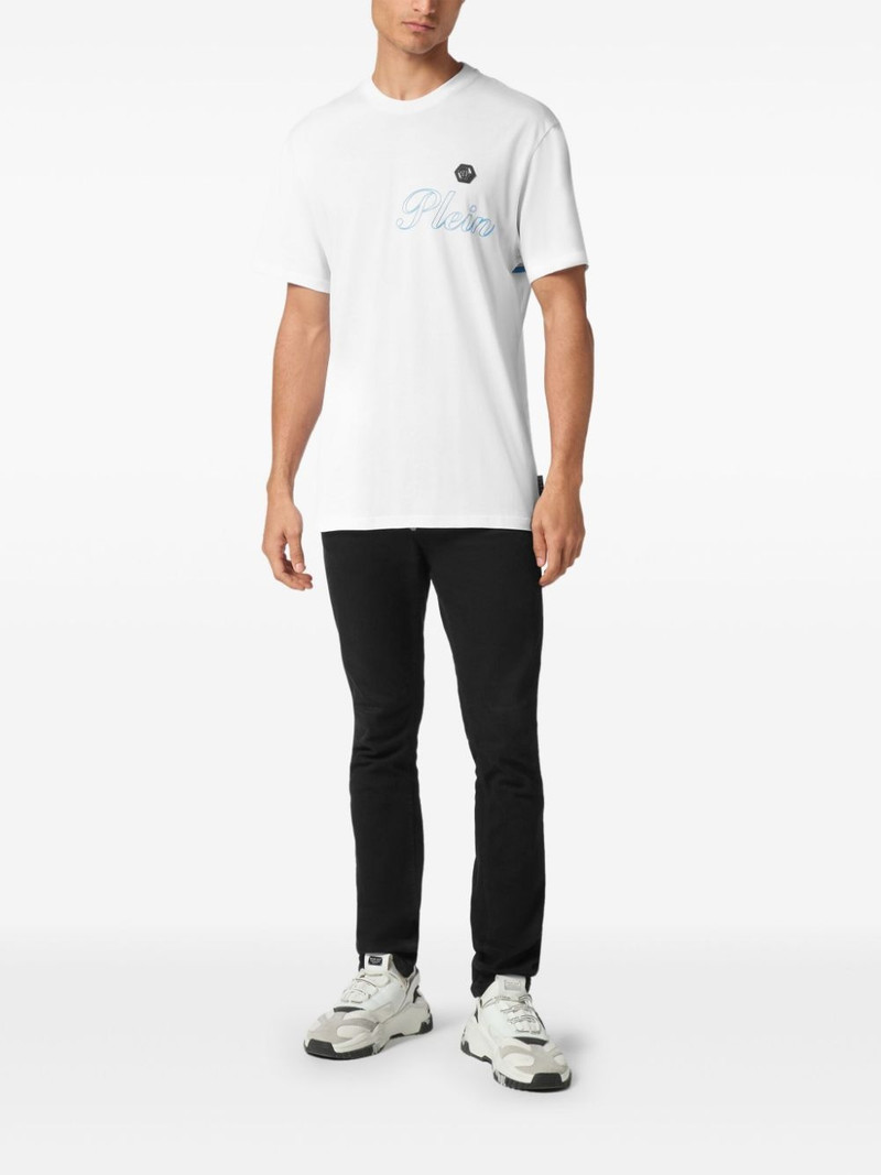 PHILIPP PLEIN logo-print cotton T-shirt outlook