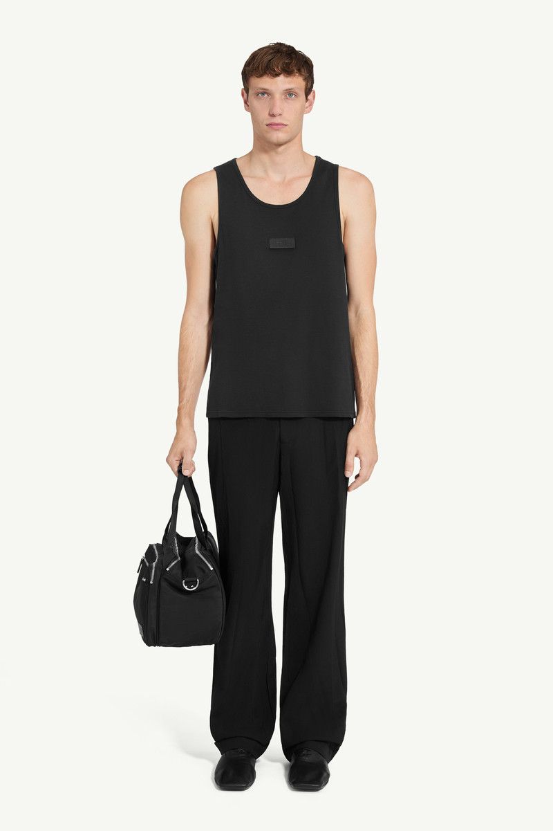 Ribbed jersey tank top 1