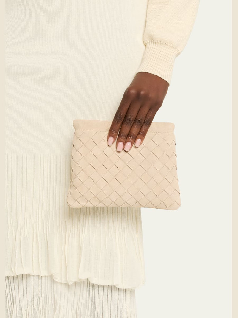 Bottega Veneta Small Suede Pouch Bag outlook