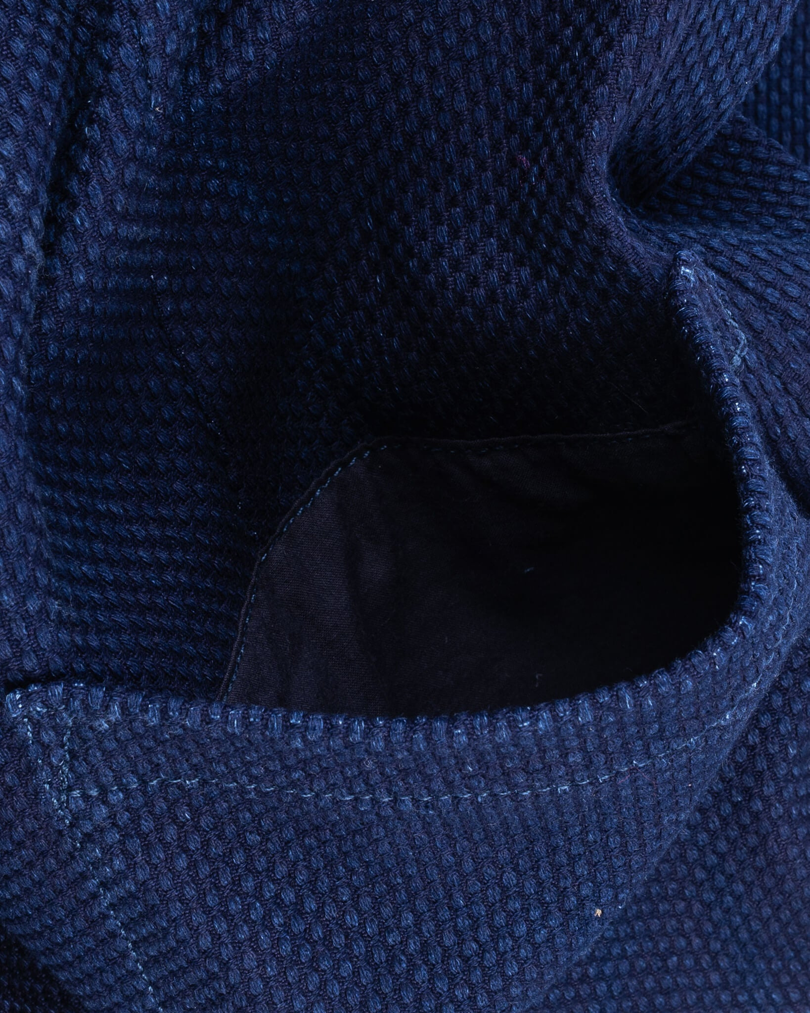 STF-SBZR-IND SaturdayTypeFever - Sashiko Blazer - Indigo - 14