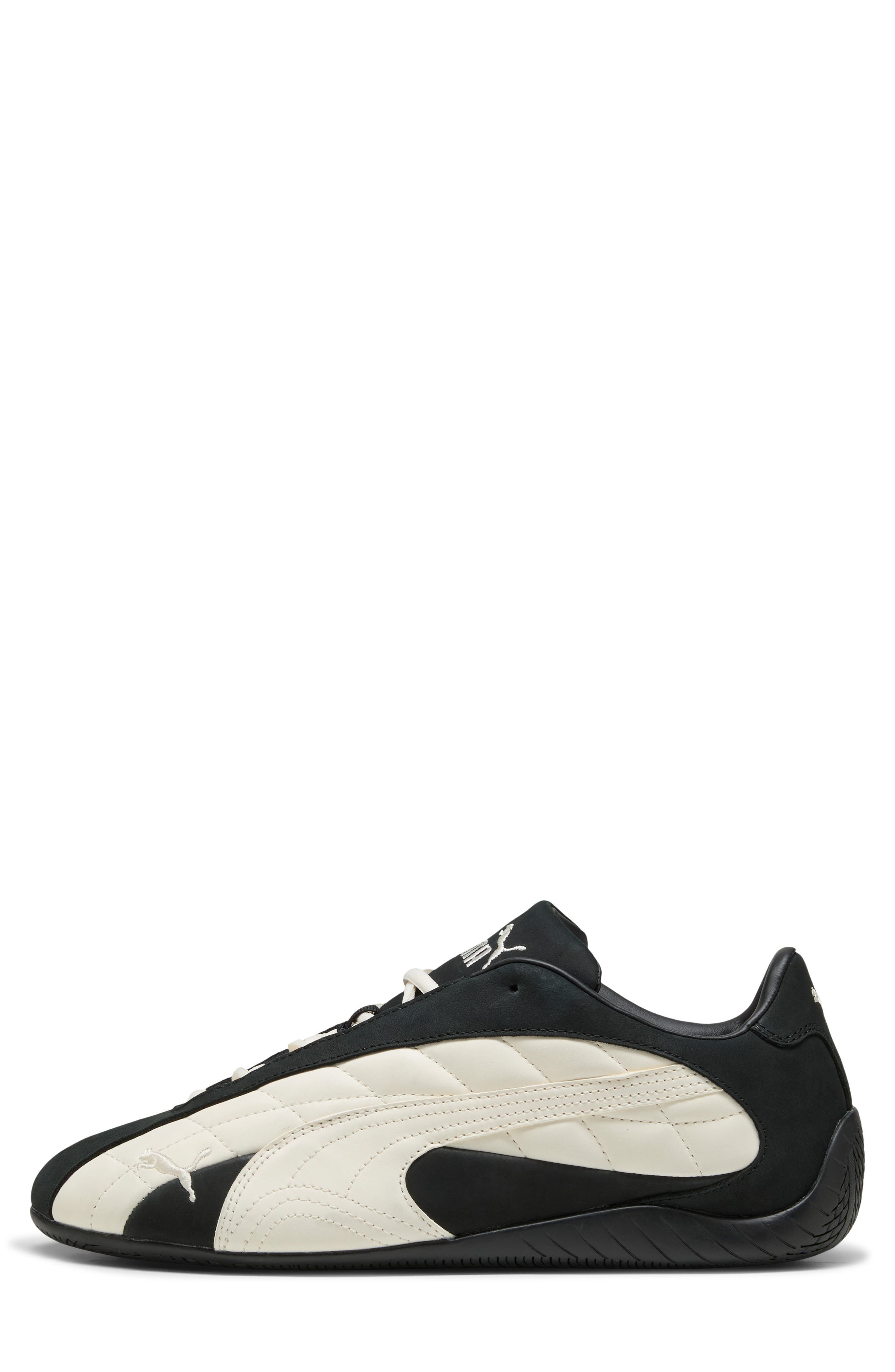 PUMA Speedcat Plus Quilted Sneaker in Puma Black/Frosted Ivory at Nordstrom - 4