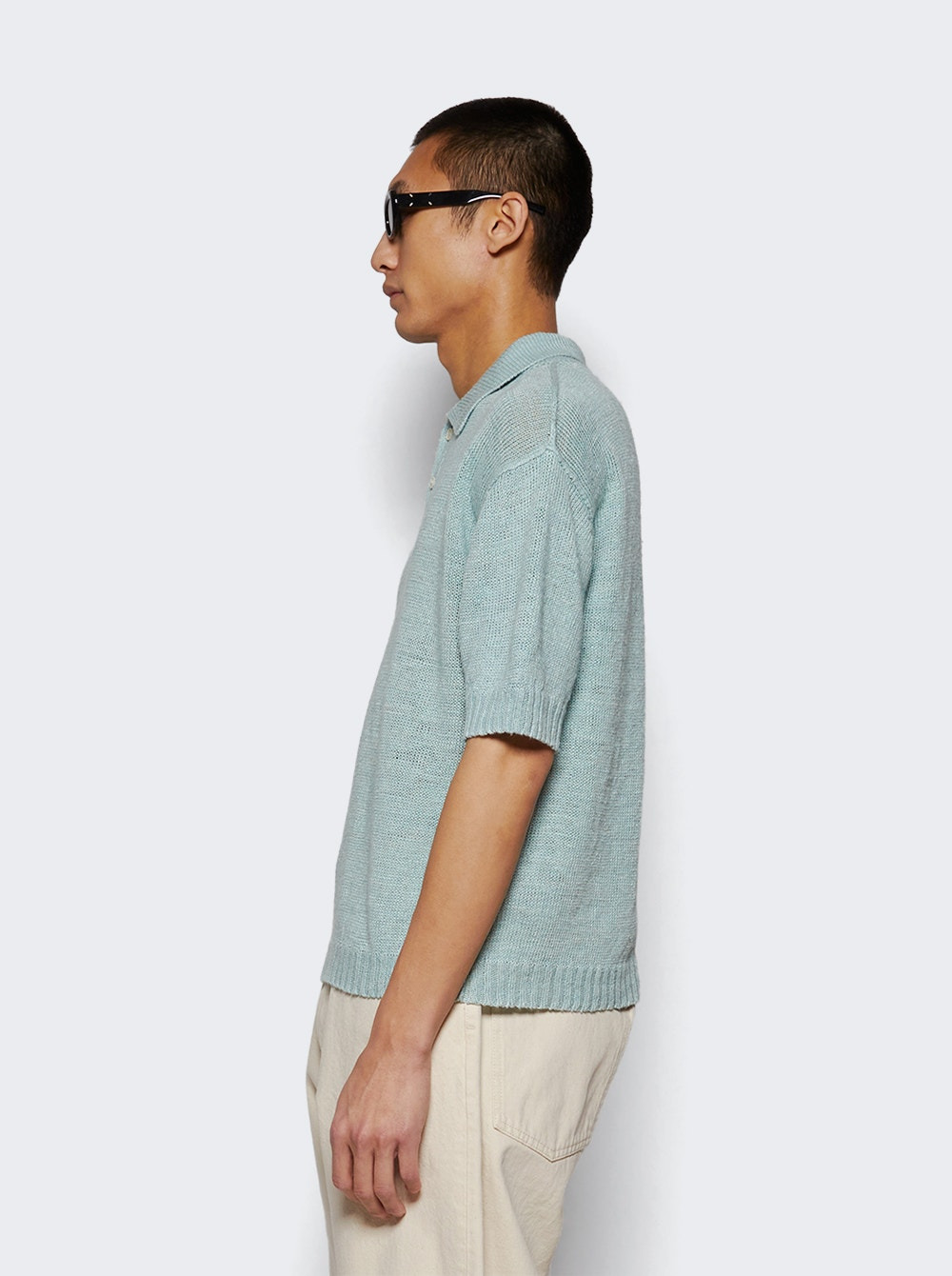 Polo Shirt Light Blue - 4