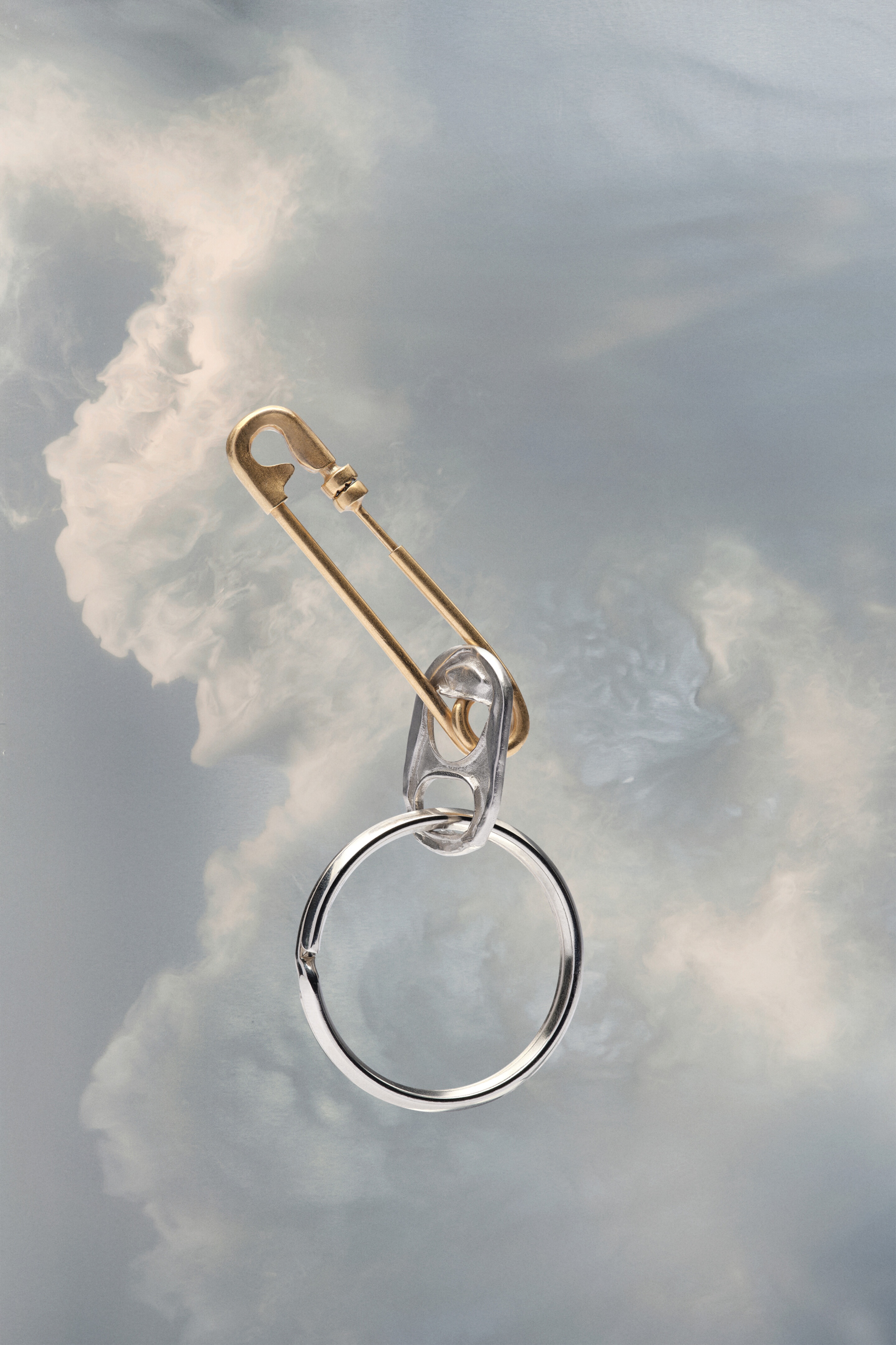 Safety pin earring - 2