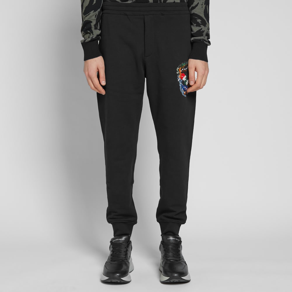 Alexander McQueen Multi Coloured Skull Jogger - 5