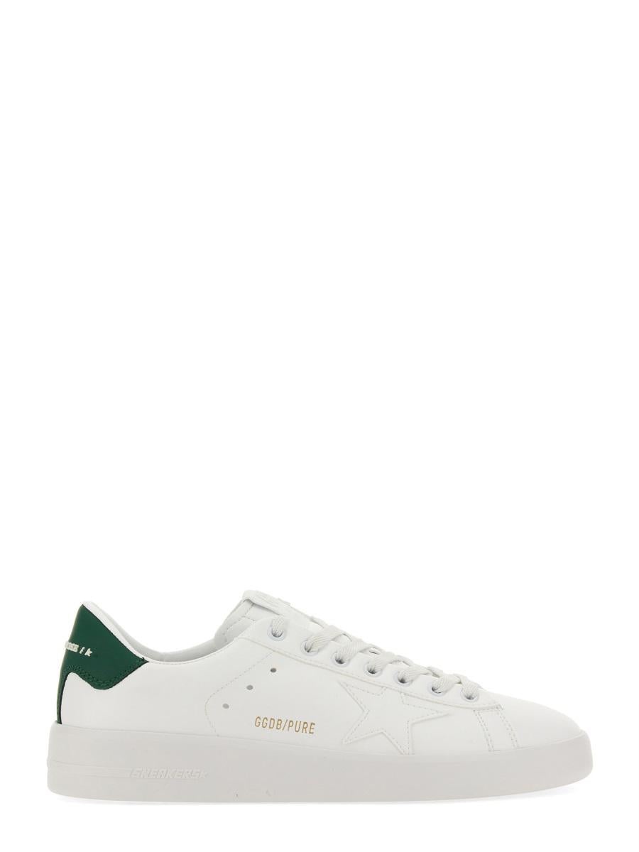 GOLDEN GOOSE PURESTAR SNEAKER WITH LOGO - 3