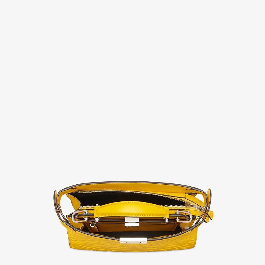 Yellow nappa leather bag - 5