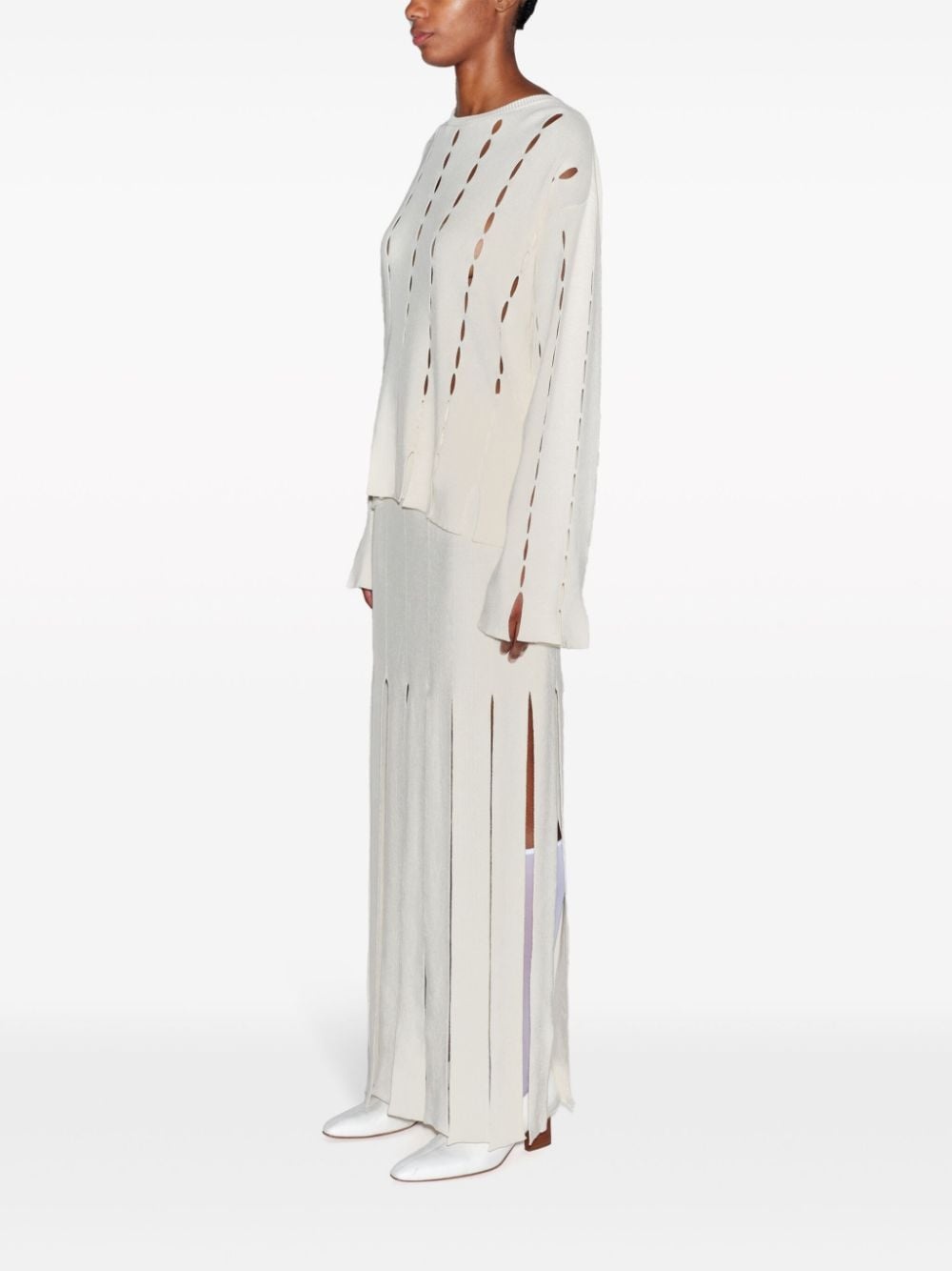 cut-out jumper - 4