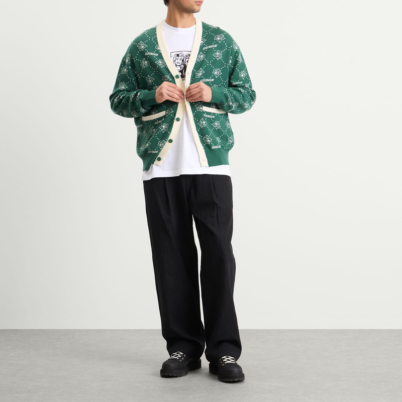 ICECREAM ICECREAM Monogram Knit Cardigan outlook