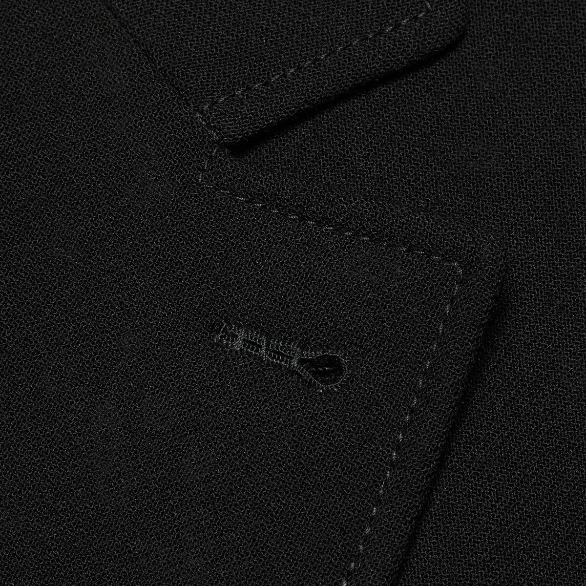 Double-breasted wool coat - 5