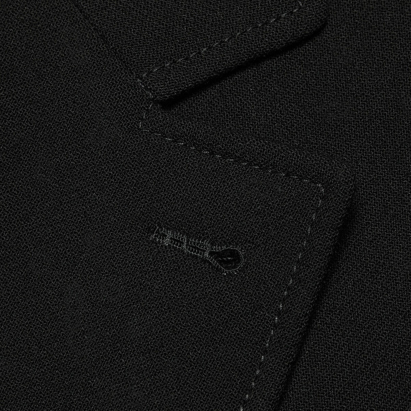 Double-breasted wool coat 5