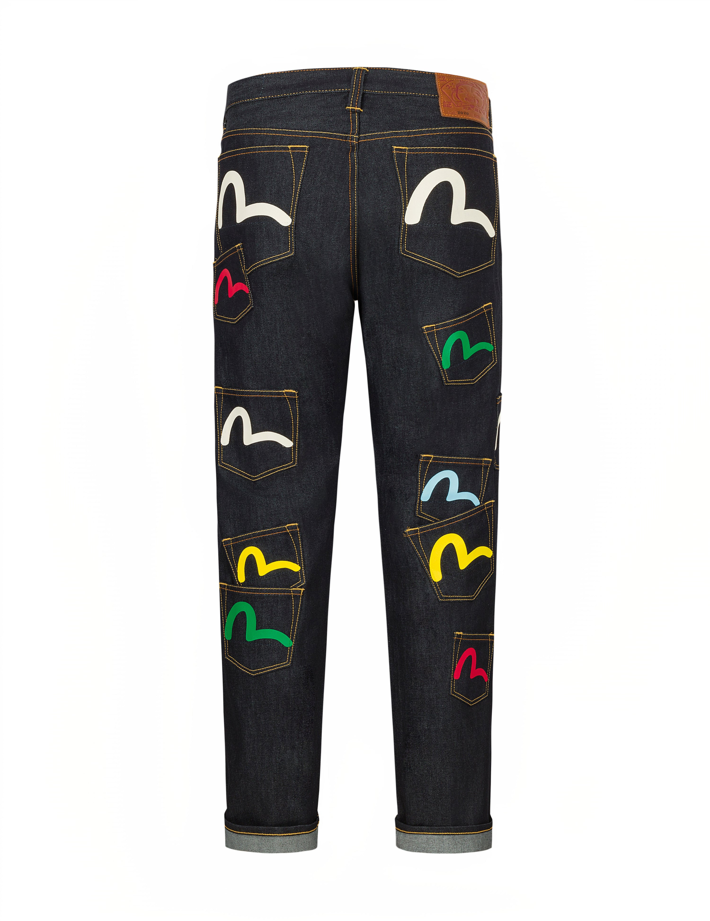 Multi-Pocket Baggy-Fit Jeans #2000 - 11