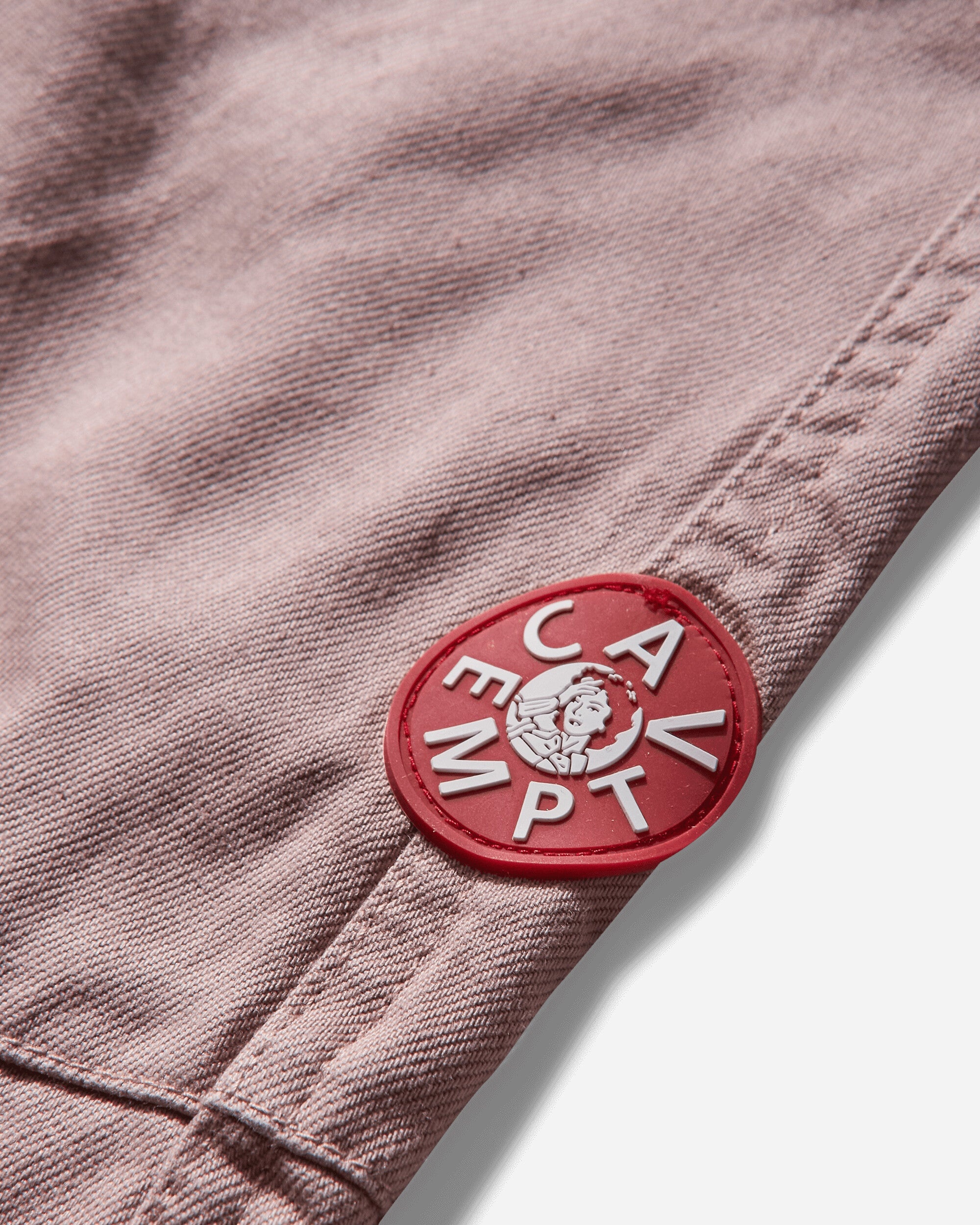 Men's Cutting Button Up Jacket Pink - 4
