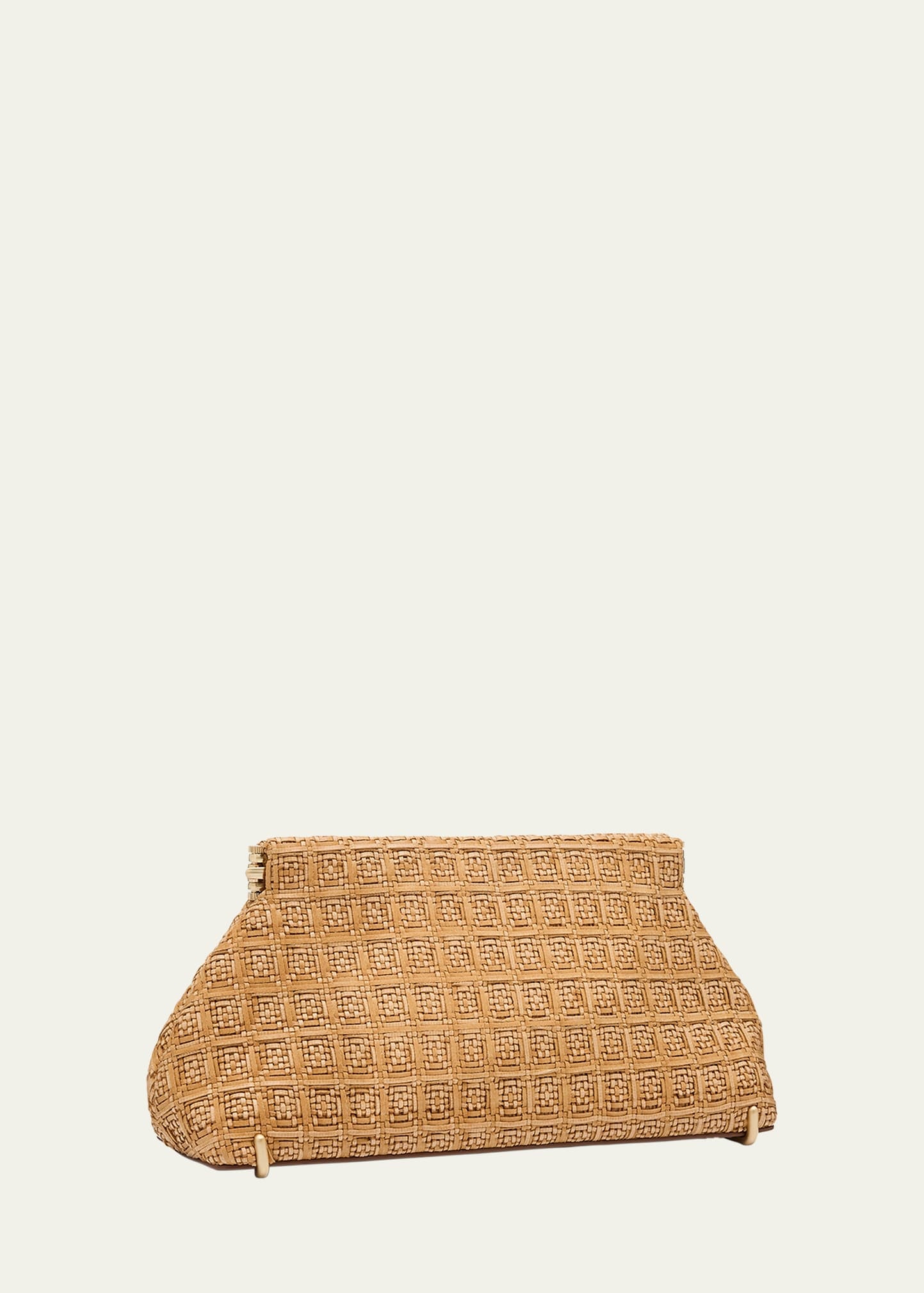 Lillia Mini Woven Clutch Bag - 3