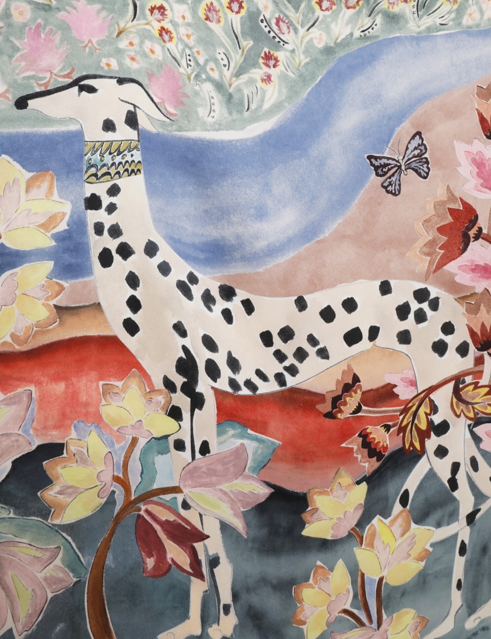 PRINTED SILK SQUARE 90 - 4