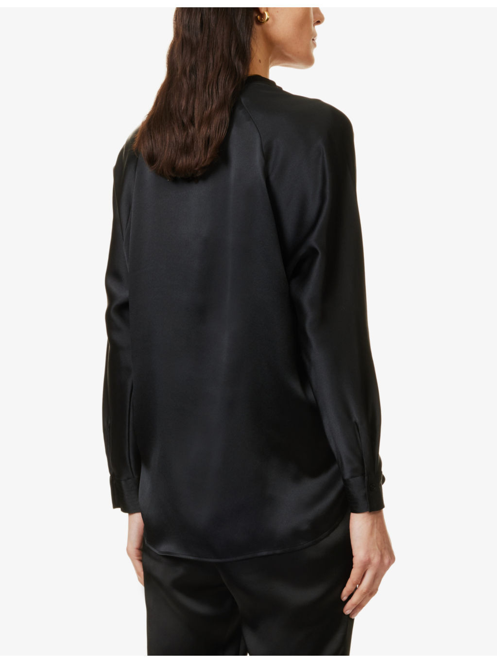 Relaxed-fit silk blouse - 4