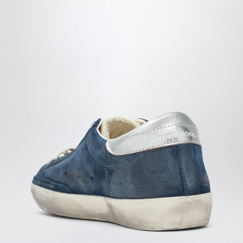 Golden Goose Sneaker Super Star Aviator Blue/Cream/Silver Men - 2