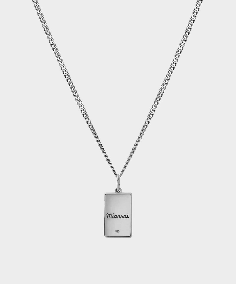 Miansai Sterling Silver Duo Jasper Necklace 3